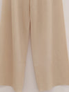 SWAYING 25 Early Autumn Knit Straight Casual Pants SW-SW25PF3B12C1-MH Beige Gray
